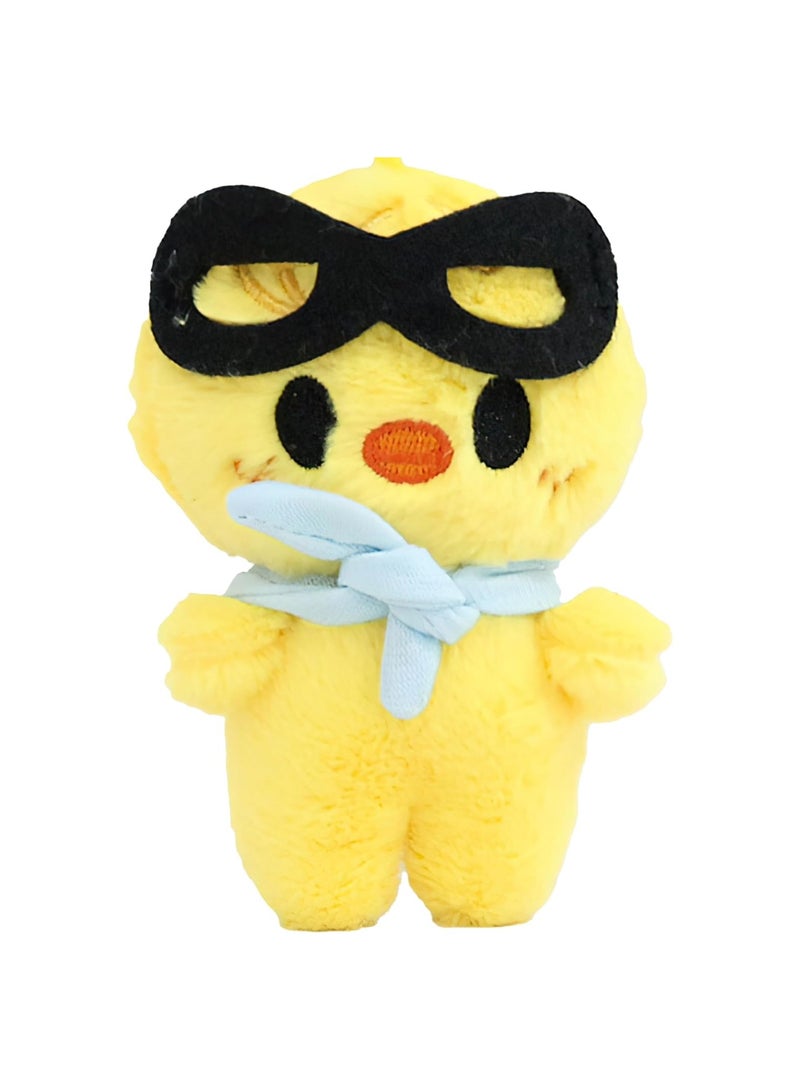 general Stray Kids Pilot Plush Toy Kpop Skzoo Toy Fan Meeting Doll with Aviator Sunglasses SKZ Plush Animal Doll with Beanie 3.9 Inches - Image 1