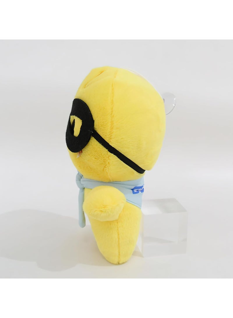 general Stray Kids Pilot Plush Toy Kpop Skzoo Toy Fan Meeting Doll with Aviator Sunglasses SKZ Plush Animal Doll with Beanie 3.9 Inches - Image 3