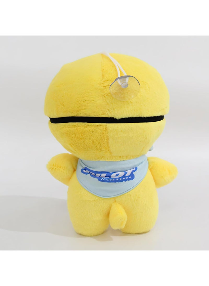 general Stray Kids Pilot Plush Toy Kpop Skzoo Toy Fan Meeting Doll with Aviator Sunglasses SKZ Plush Animal Doll with Beanie 3.9 Inches - Image 4