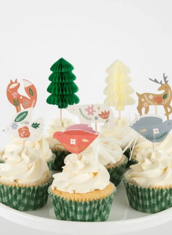 ميري ميري Folk Woodland Cupcake Kit