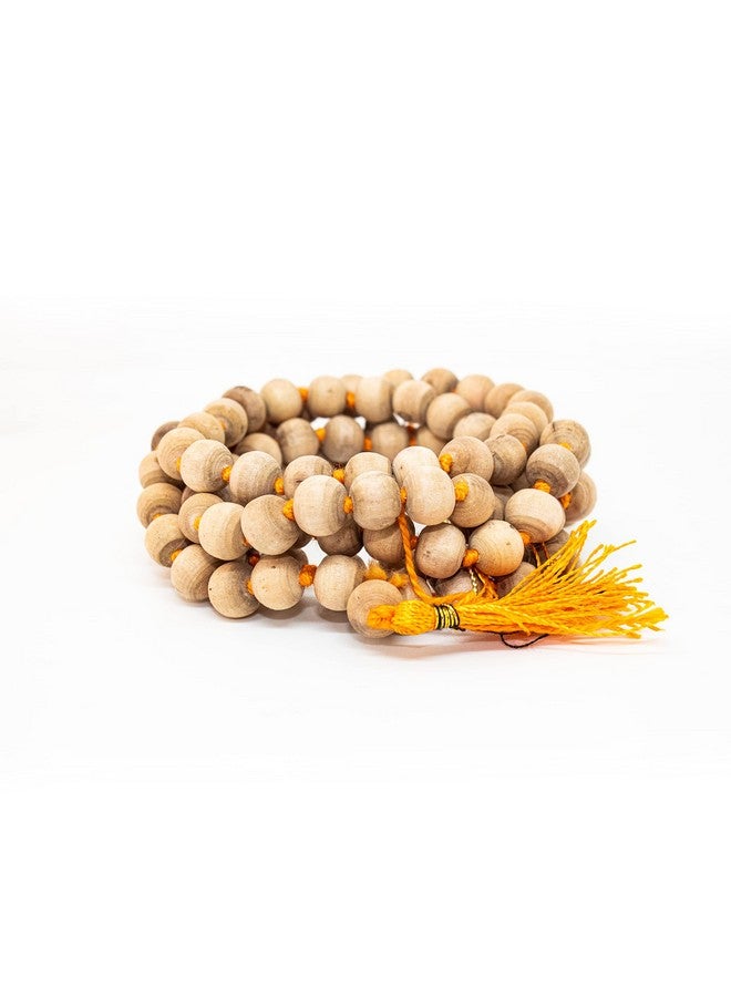 Swaha Tulsi Mala | Natural Lab Certified 108 + 1 Tulsi Beads | Jap Mala | Spritual Japa Mala | Meditation Mala - Image 1
