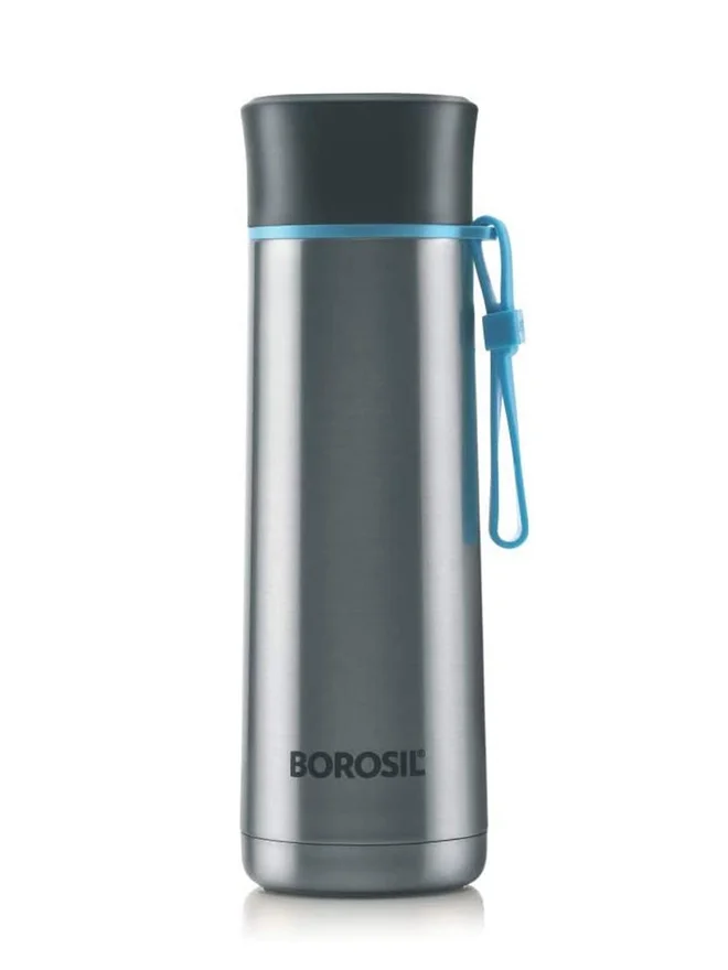 بوروسيل زجاجة فاكيوم ستيل  مل