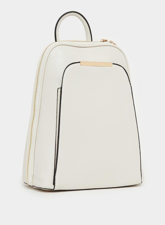 Styli Solid Zip Around Backpack  - Image 1