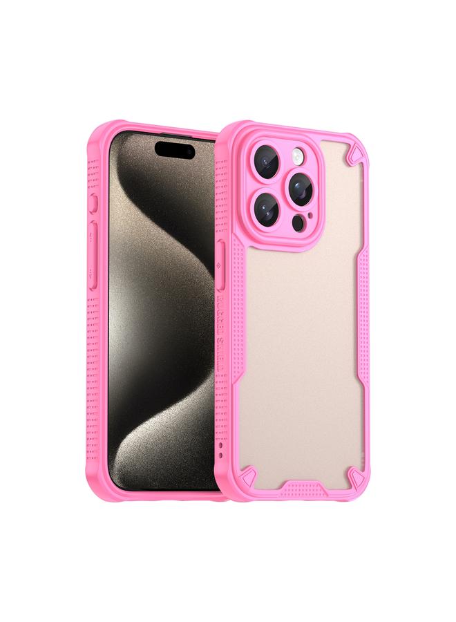 S-TOP Case For iPhone 14 Pro Max Armor Glaze PC Hybrid TPU Phone Case - Image 1