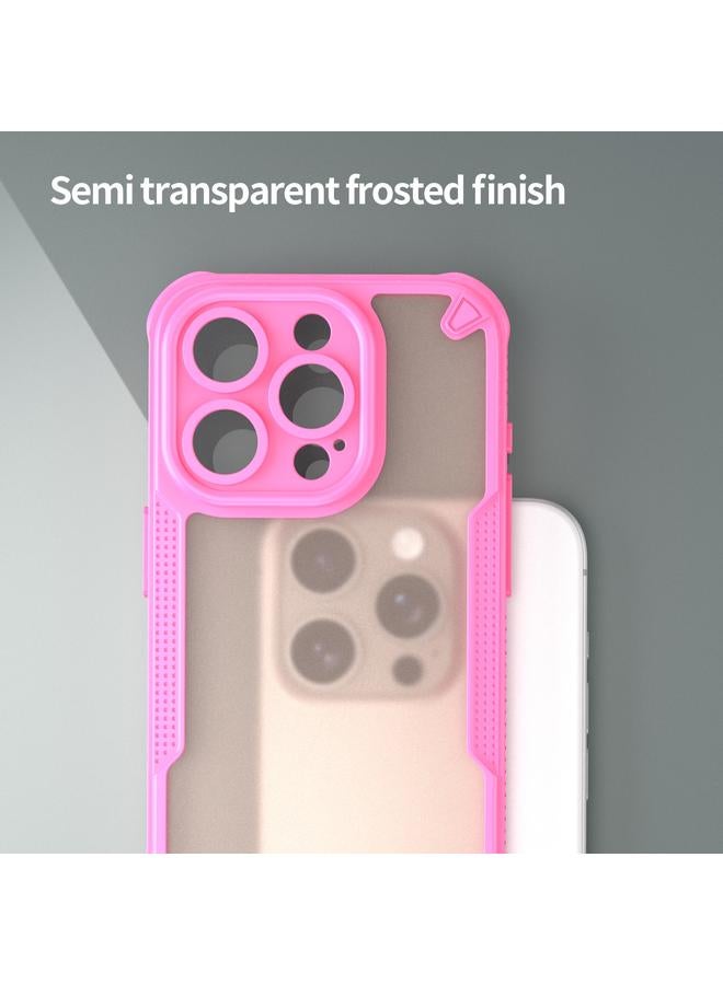 S-TOP Case For iPhone 14 Pro Max Armor Glaze PC Hybrid TPU Phone Case - Image 5