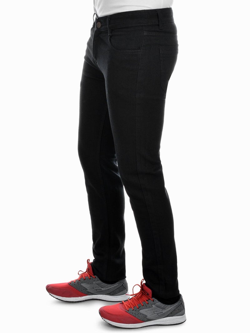 Ben Martin Men's Regular Fit Stylish Stretchable 36 Size Black Casusal Denim Jeans Pant for Men, JJ3-8, Mid Rise - Image 2