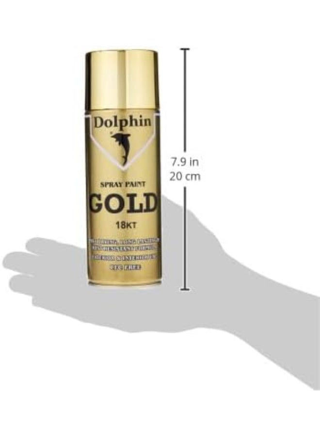 Dolphin رش طلاء 280 جرام ذهب عيار 18 - Image 4