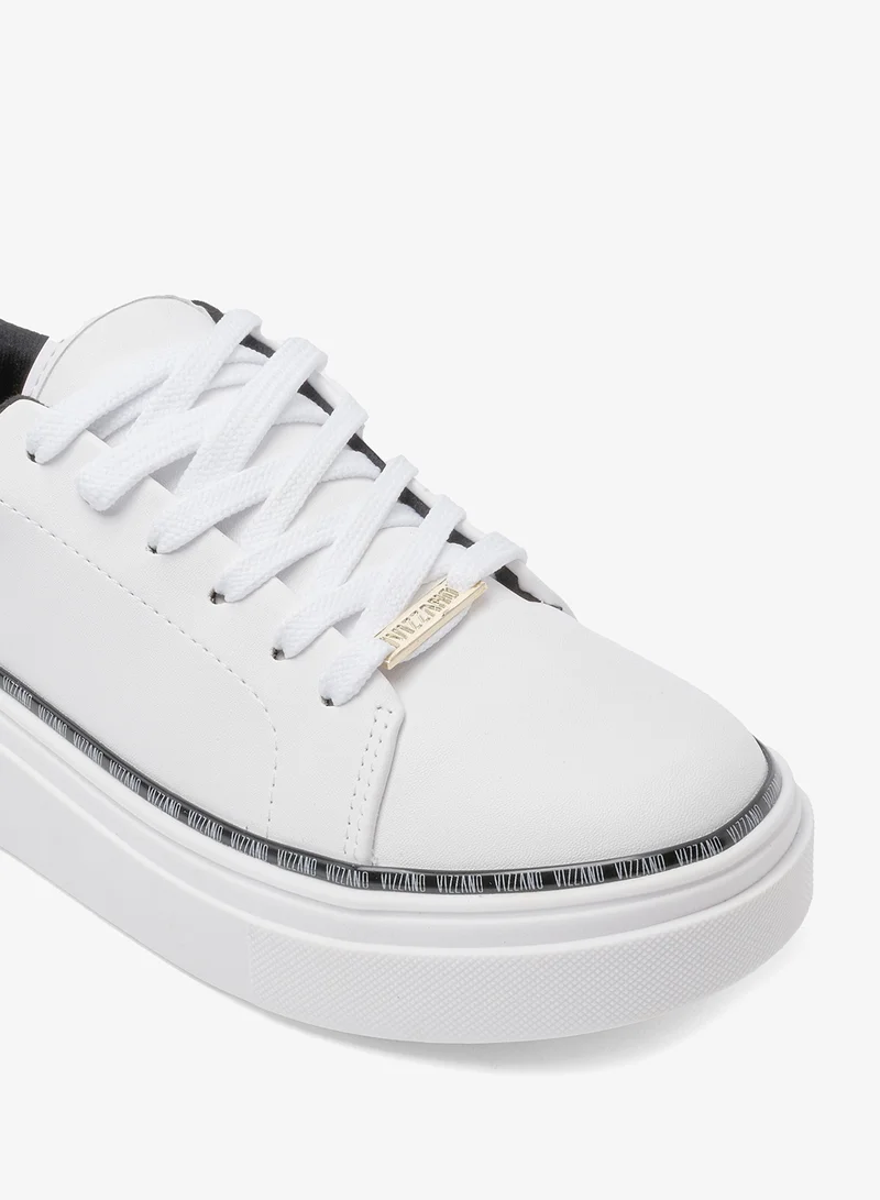 VIZZANO White Comfort Women’s Sneakers – Lace-Up Ladies Sneakers & Casual Sneakers for Girls for Women | Best Price UAE