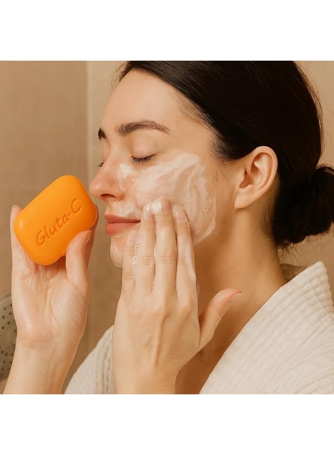 GLUTA C Gluta-C Soap with Papaya Enzymes 135g - Image 3