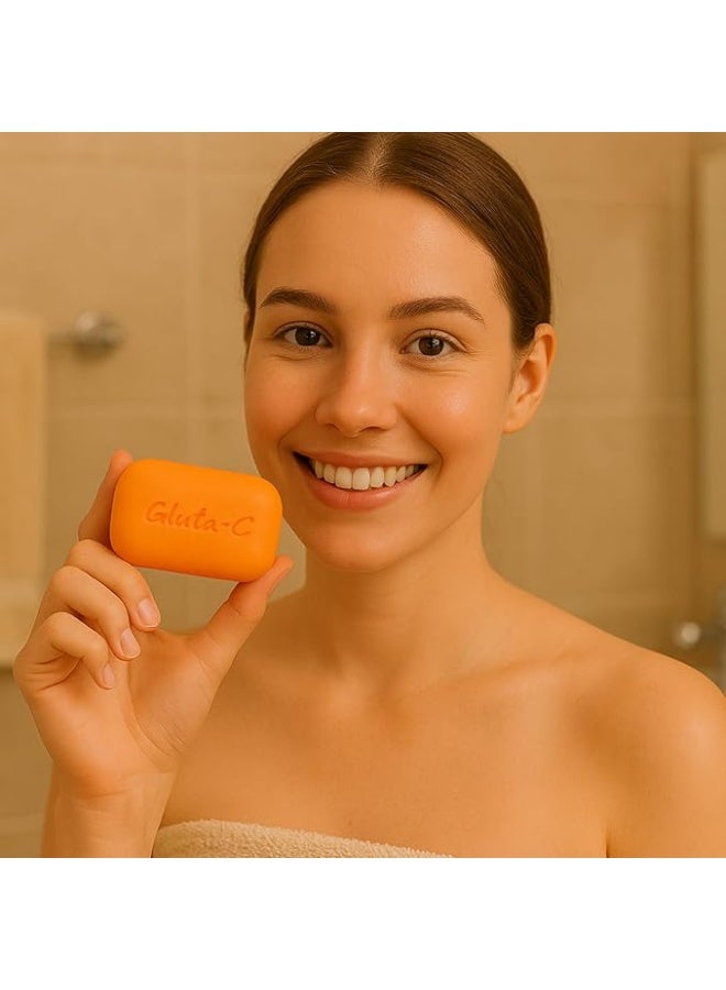 GLUTA C Gluta-C Soap with Papaya Enzymes 135g - Image 2