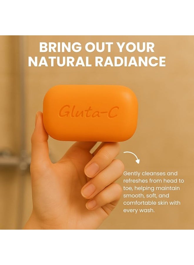 GLUTA C Gluta-C Soap with Papaya Enzymes 135g - Image 4