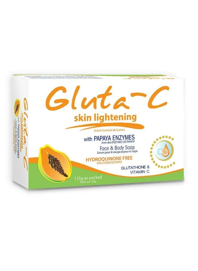 GLUTA C Gluta-C Soap with Papaya Enzymes 135g - Image 1