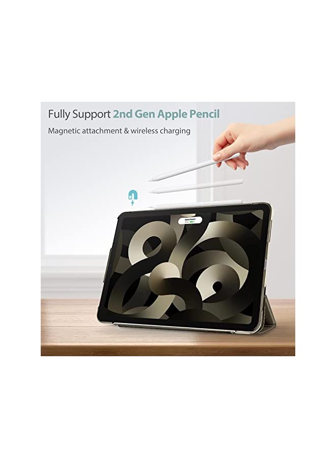 Procases ProCase iPad Air 5/Air 4 Case 10.9" 2022 2020, Slim Stand Hard Back Shell Protective Smart Cover Cases for iPad Air 5th/iPad Air 4th Generation -Starlight - Image 3