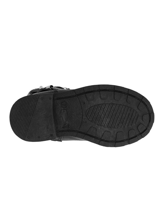Simple Joys by Carter's Girls Jen Fashion Boot, Black, 11 Little Kid - Image 5