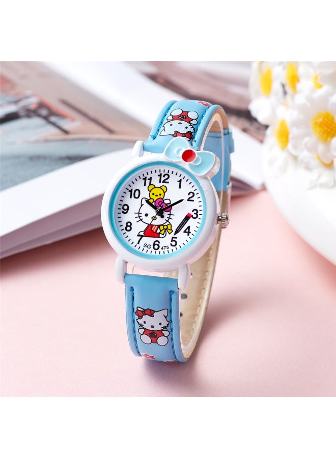 Children's Day Cute Cartoon Kindergarten Graduation Small Gift Boys And Girls Class Time Children's Watch Electronic Watch