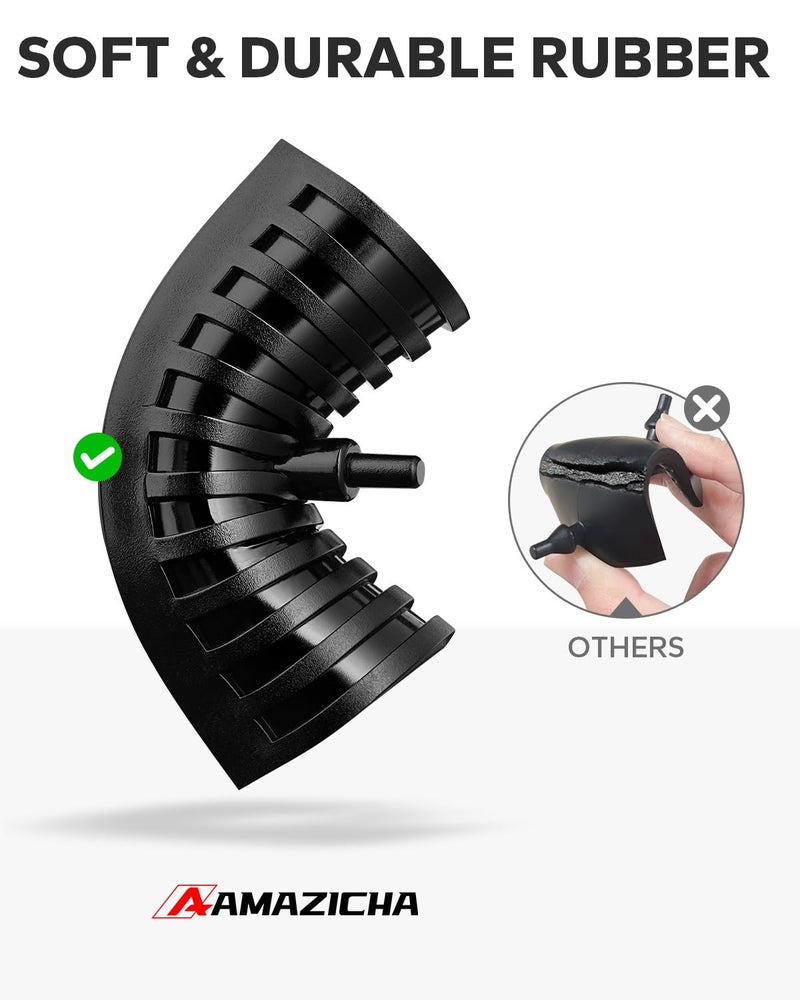 Amazicha Rubber Mounts Support Cushion Hard Saddle Bags Saddlebag Fit for Harley Touring Street Glide Electra Glide Road Glide Road King 1996-2013 - Image 4