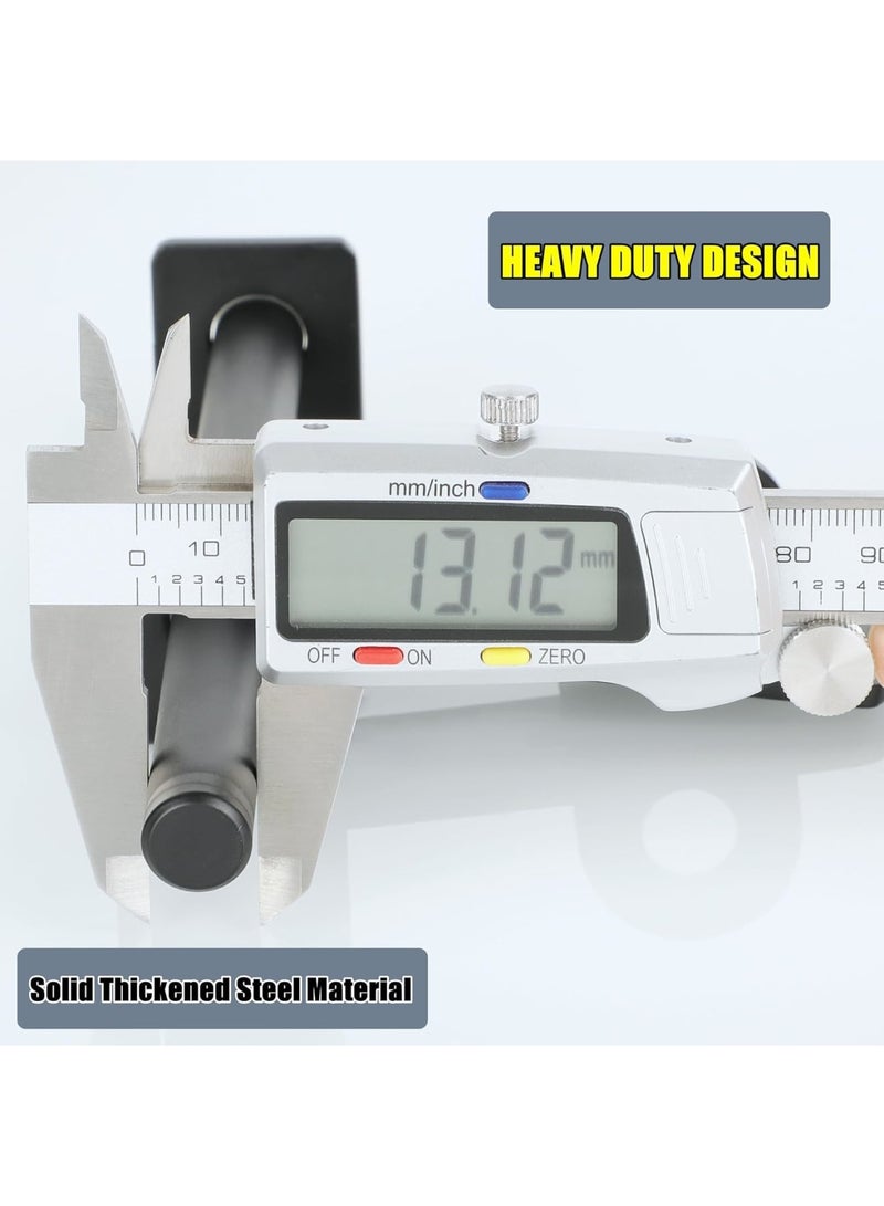 Zikra Dual-Sided Heavy-Duty Slide Bolt Latch - Secure Padlock Barrel Bolt for Gates & Doors | Durable SUS304 Stainless Steel, Black Finish | Ideal for Fence Gate Safety & Security - Image 5