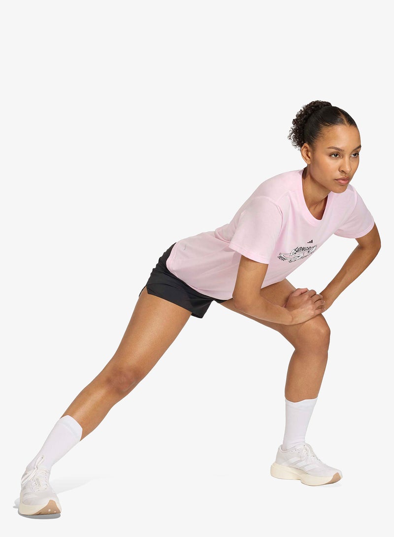 Adidas For The Long Run Graphic T-Shirt - Image 5