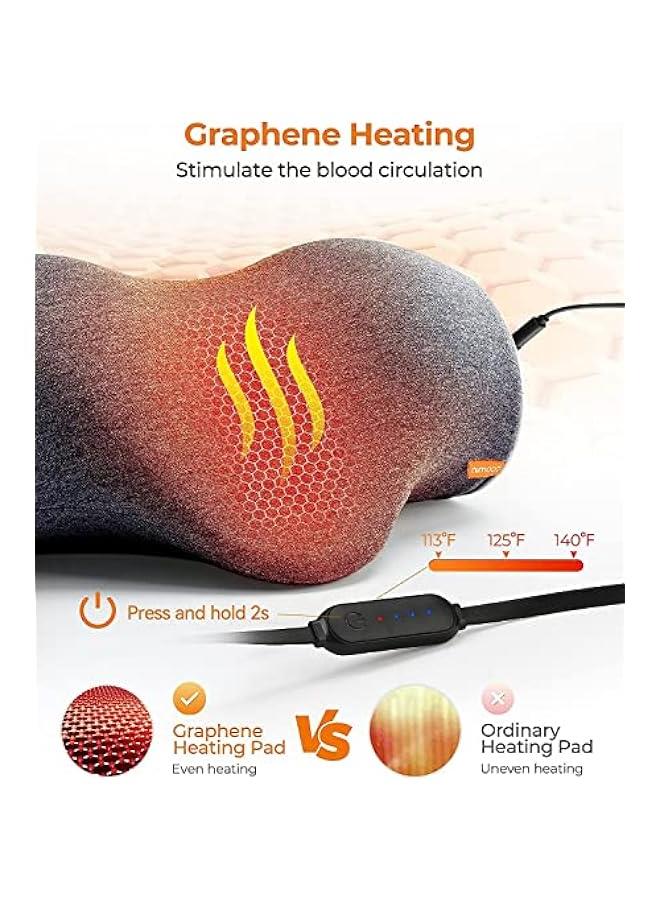 MOXO Neck Stretcher Cervical Neck Trion Device Neck Hump Corrector with Graphene Heating Neck and Shoulder er for TMJ Neck   and Muscle  Cervical Spine Alignment for Bed - Image 4