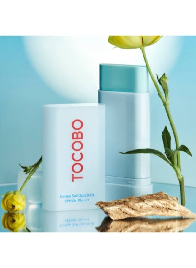 TOCOBO Cotton Soft Sun Stick Vegan Sunscreen SPF50 - Image 3