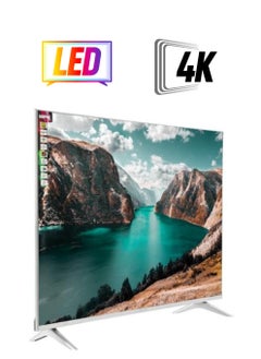 GEEPAS Geepas 65" Ultra HD LED TV- GLED6569SWUHD/ Gaming Supported, User Friendly with Voice Assistant/ with Remote Control, HDMI and USB Ports/ Bluetooth, App Store, Apple AirPlay/ Slim Design  - Image 1