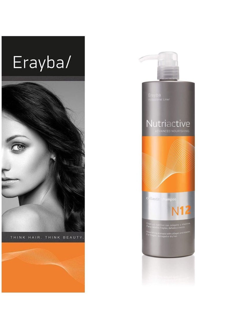 Erayba - Nutriactive Advanced Nourishing Cullastin N12 Shampoo - Image 1