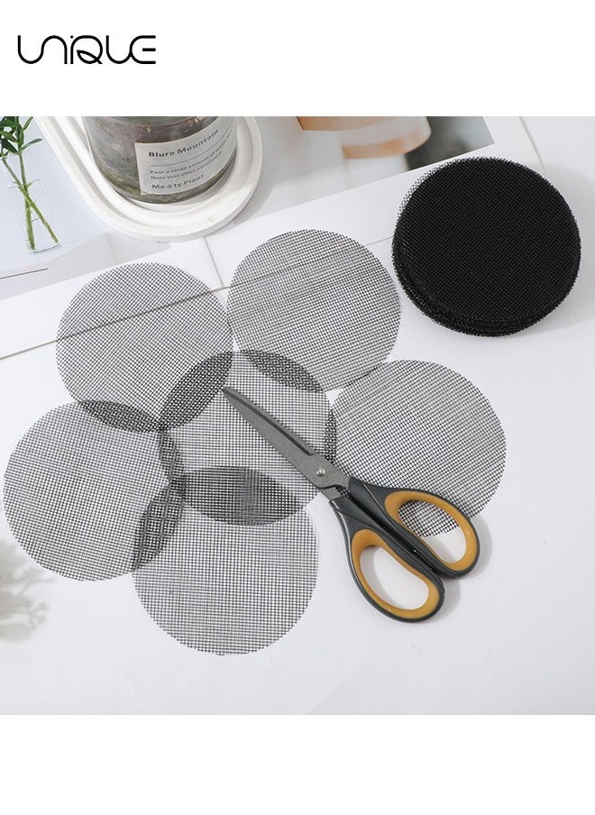 Unique Flower Pot Hole Mesh Pad, 50 Pack 5*5 cm Garden's Drainage Mesh Hole Screens Prevent Soil Loss Anti, Flower Pot Bottom Hole Gasket Breathable Filter Pad Gardening Tools  - Image 4