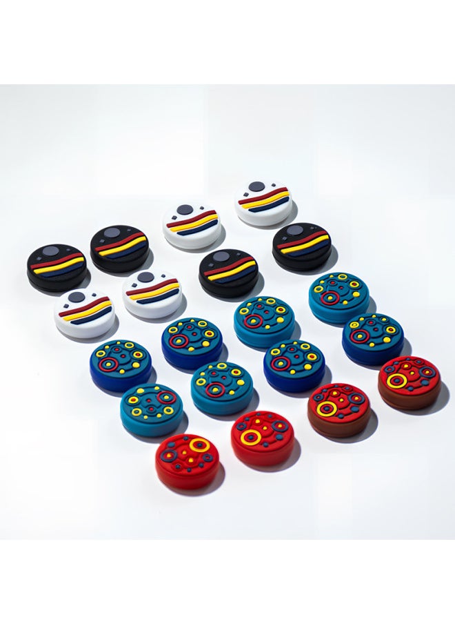 Generic - For PS5 Planet Rocker Cap PS3/4/5 XBOX Mushroom Head Key Cap-Product Color:11*single Box Rocker Cap Price - Image 1