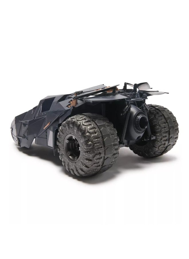 DC - DC Batman The Dark Knight Trilogy 85th Anniversary Batmobile Tumbler Remote Control Car (1:15) - Image 1