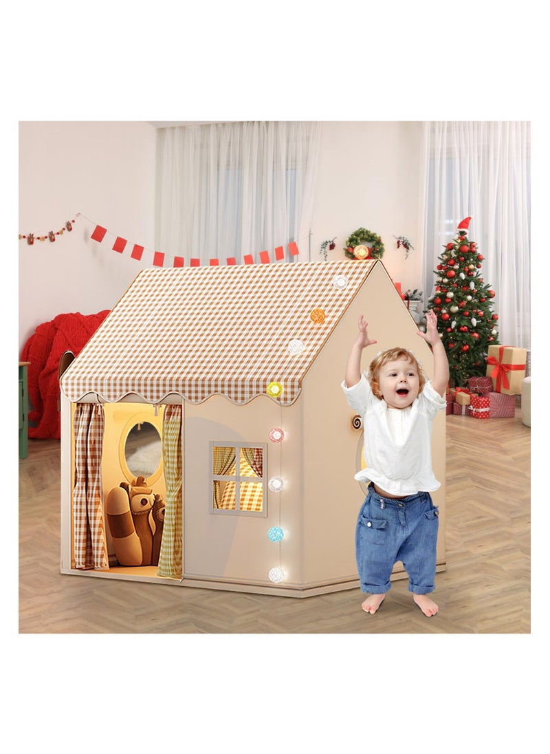 Anmi Kids Play Tent Game House Playhouse with Lights Kids Indoor Outdoor Activity Center  - Image 5