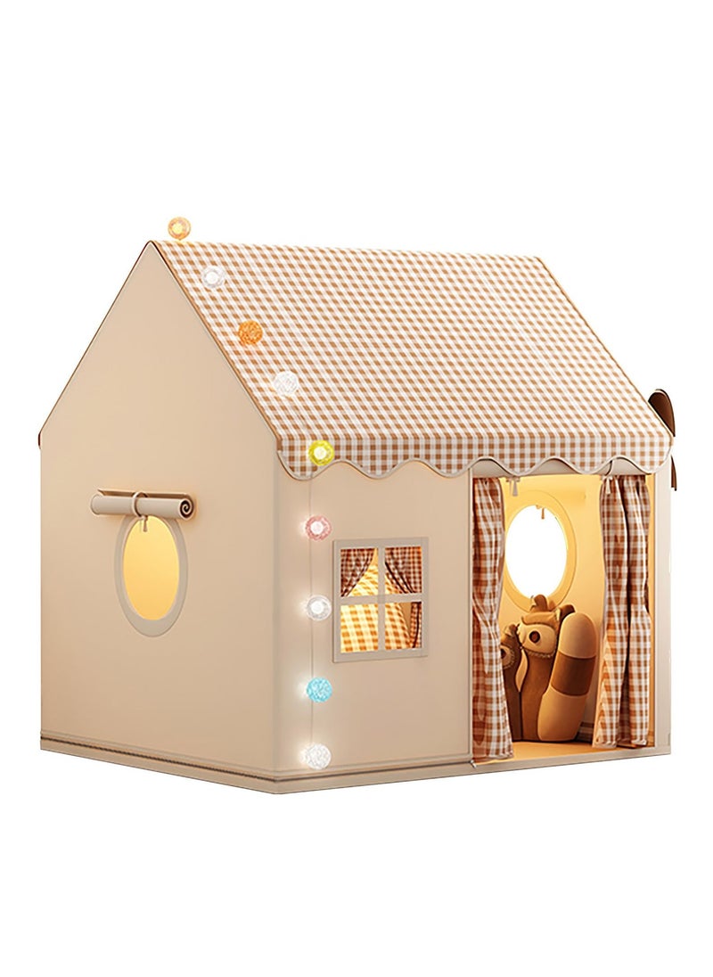 Anmi Kids Play Tent Game House Playhouse with Lights Kids Indoor Outdoor Activity Center  - Image 1