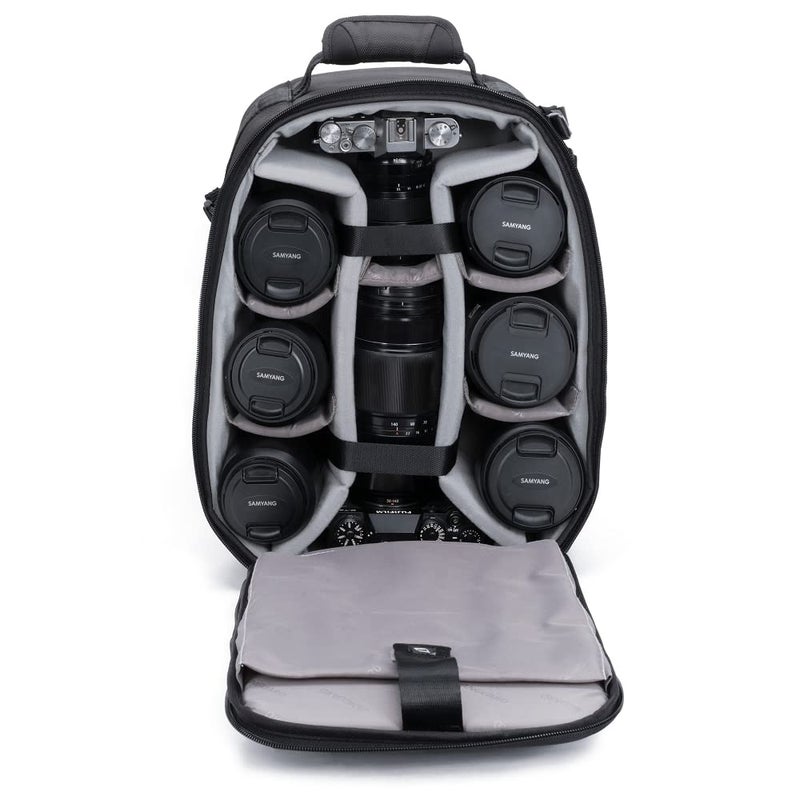 VANGUARD حقيبة ظهر فوتو فيديو فيو سيلكت 45BF BK سوداء - Image 2