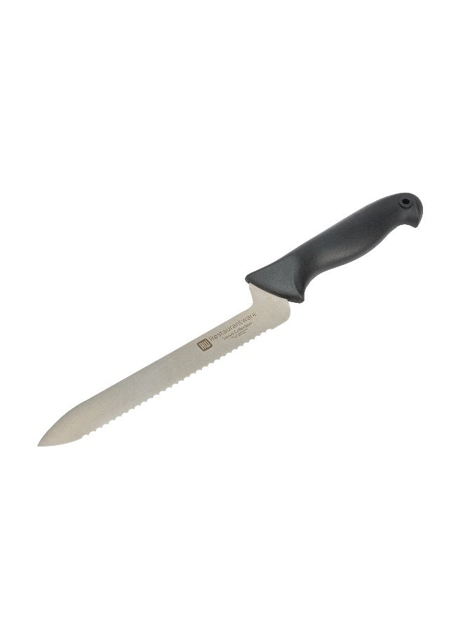 Restaurantware Sensei Back of the Haus - 8-inch Offset Bread Knife - Professional Chef's Kitchen Knife - Durable German Steel - Stain Resistant - With HACCP Coding For Food and Allergen Safety - Image 2