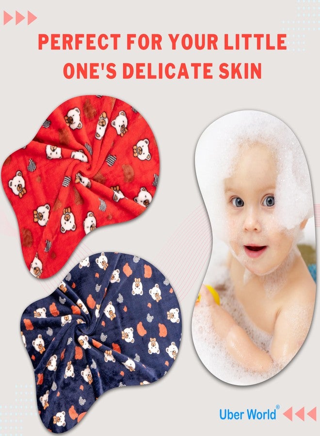 Uber World Baby Towels for Newborns | Baby Wrapper for New Born | Baby Towels for 0 to 2 Years | Baby Wrapper for New Born | Baby Bath Towels (2) - Image 4
