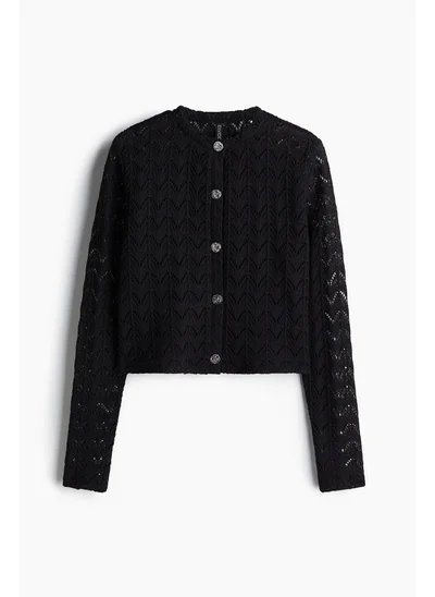 H&M Pointelle-knit cardigan