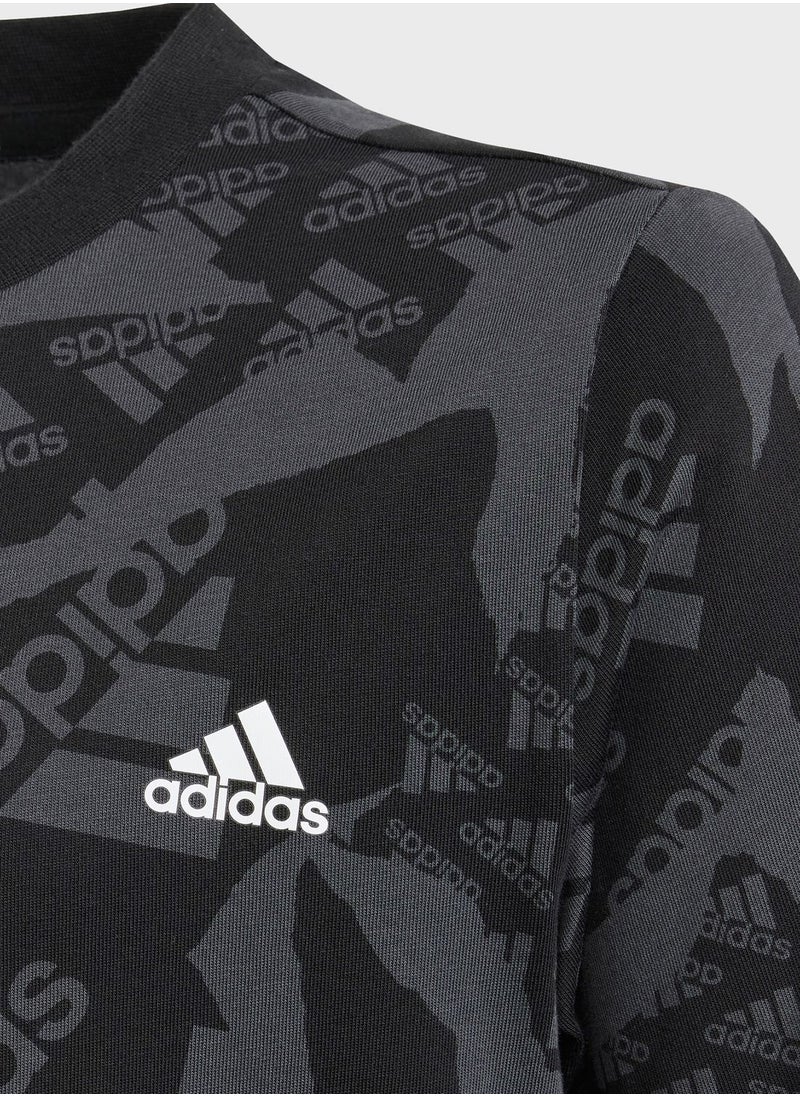 Adidas - Kids Camlog T-Shirt - Image 1