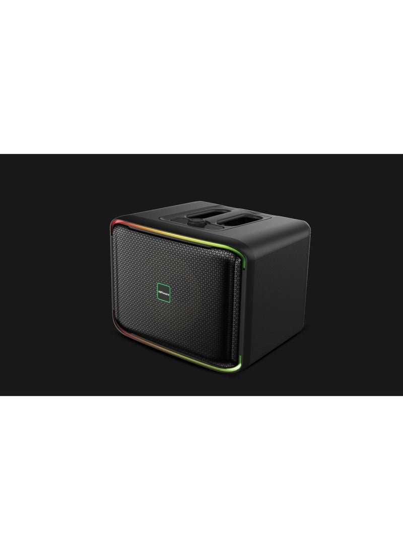 HiFuture Event Horizon Wireless Bluetooth Speaker, 100W Powerful Output, Deep Bass & Clear Sound, Party & Outdoor Speaker – Black - Image 3