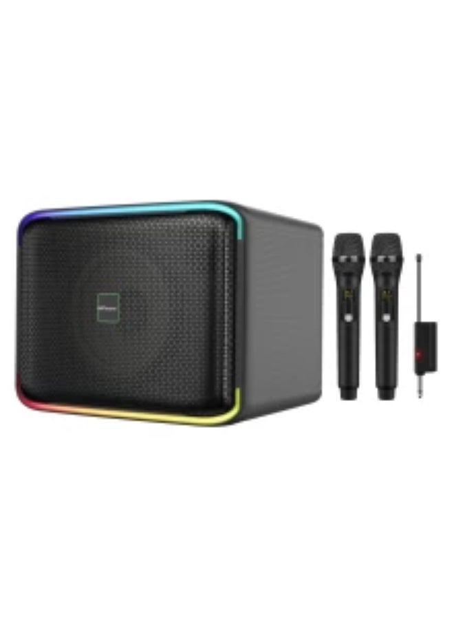 HiFuture Event Horizon Wireless Bluetooth Speaker, 100W Powerful Output, Deep Bass & Clear Sound, Party & Outdoor Speaker – Black - Image 1