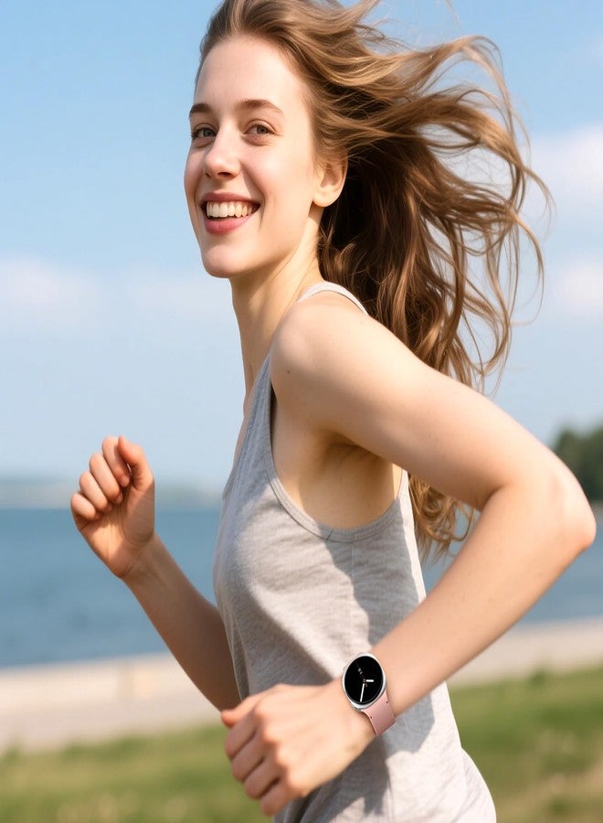 DaQin 8 Pack Sport Bands Compatible for Samsung Galaxy Watch 8 Band 40mm 44mm/Galaxy Watch 8 Classic 46mm, No Gap Soft Silicone Waterproof Strap Replacement for Women Men, M/L - Image 5