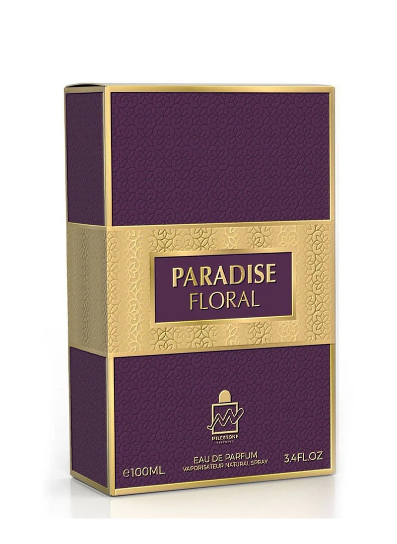 Milestone - Paradise Floral EDP For Women 100ml - Image 1