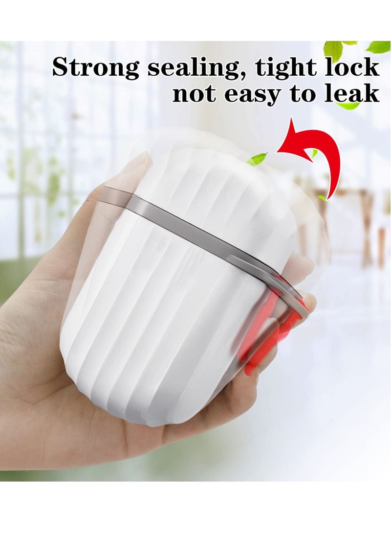 Travel Soap Dishes, 2 Pcs with Lid Cases Box, Waterproof and Leakproof for Bathroom Camp Gym Shower School - Image 5