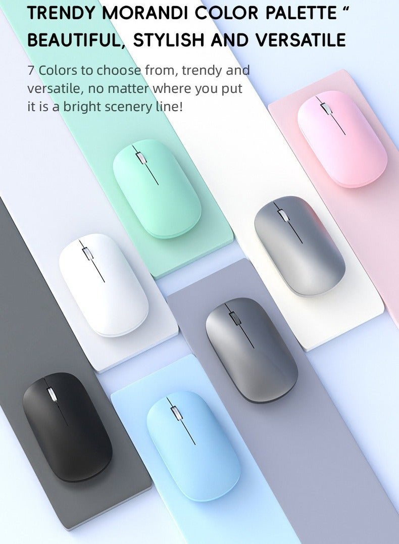 ARNOTEC Wireless Mouse Bluetooth & 2.4G Dual Mode, Type-C Rechargeable Ergonomic Mouse with Silent Clicks, Metal Scroll Wheel, 3 DPI Levels, Portable & Lightweight, for Laptop/Tablet/PC/iOS/Android  - Image 4