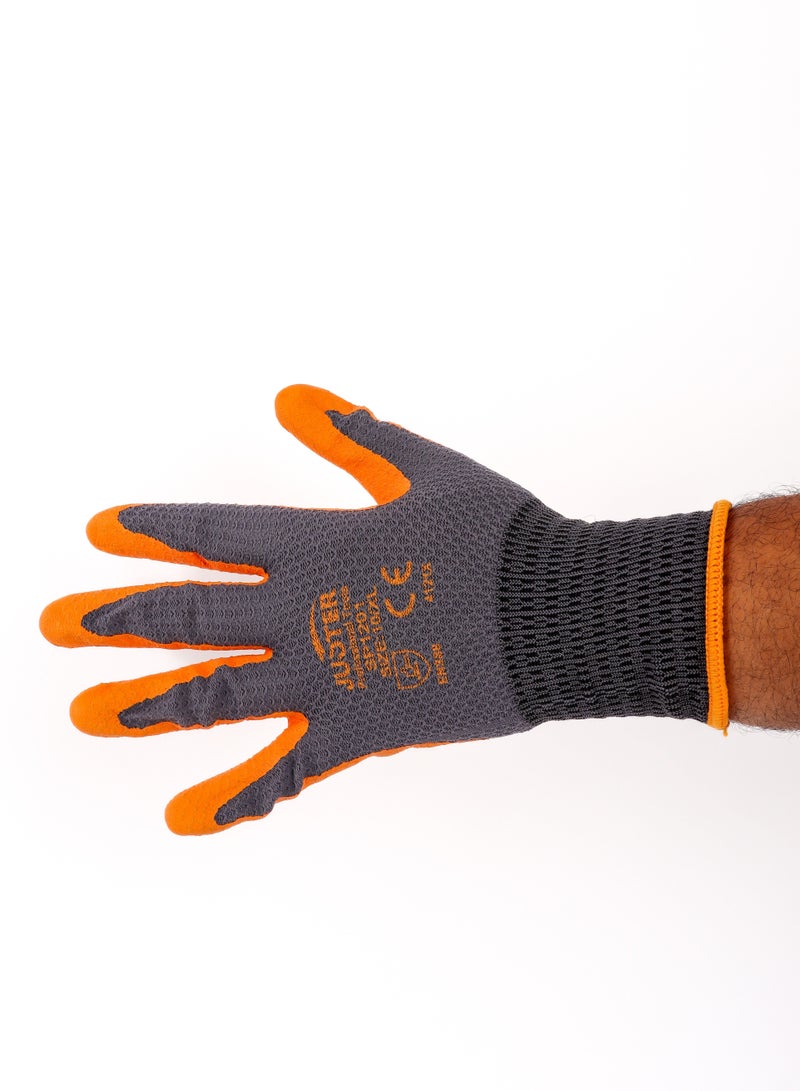JUSTER Latex Embossed Gloves 10/XL - Image 4