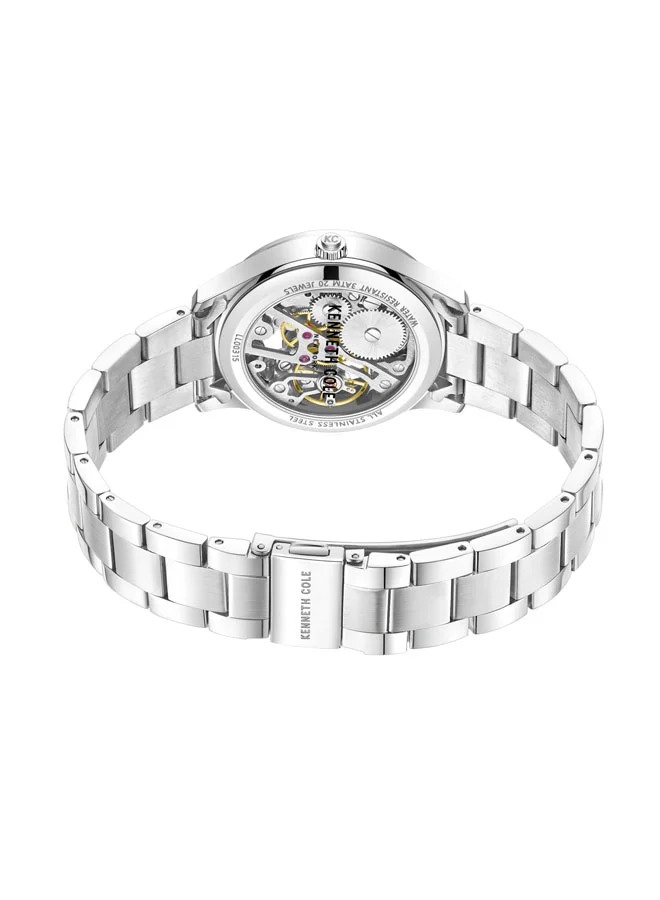 Kenneth Cole New York 34.5mm Analog Women's Watch with Stainless Steel Bracelet