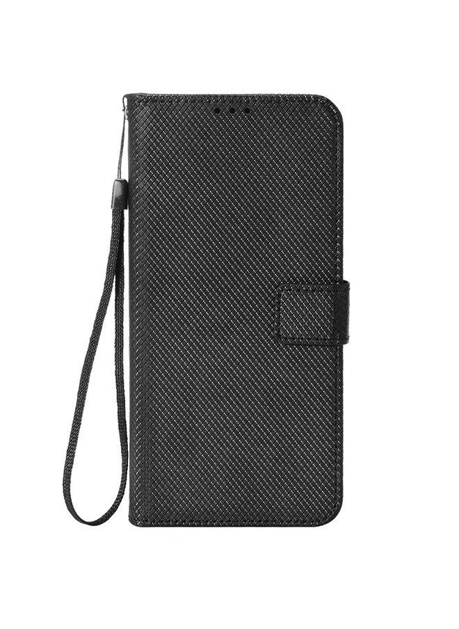 GKK Compatible with Motorola Edge 40 Neo 5G Leather Case Cover,Support PU Leather flip Insert Card Anti-vibration and Anti-wear Cover Compatible with Motorola Edge 40 Neo 5G Case Cover Black  - Image 4