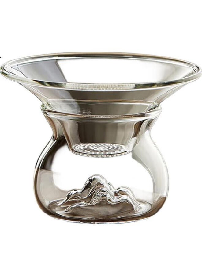 Yijuke Glass Tea Strainer, Creative Tea Filter, Tea Infuser, Tea Brewing Accessory, Tea Filter - Image 2