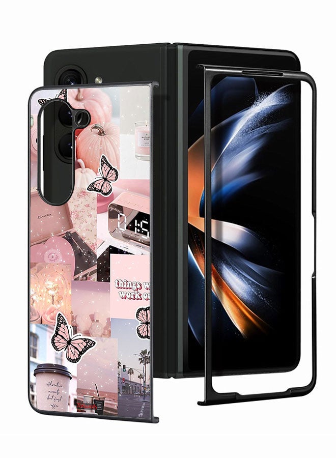 Tolwak Samsung Galaxy Z Fold 5 Protective Case Cover Things Will Work Out - Image 1
