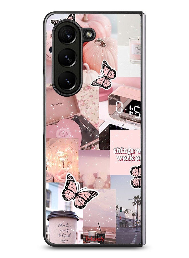 Tolwak Samsung Galaxy Z Fold 5 Protective Case Cover Things Will Work Out - Image 2