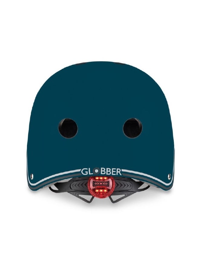 جلوبير خوذة الأطفال ذات الأشرطة القابلة للتعديل عالية الجودة والمتينة، أزرق بترولي 14.5 x 21 x 24 سم 505-300 - Image 3