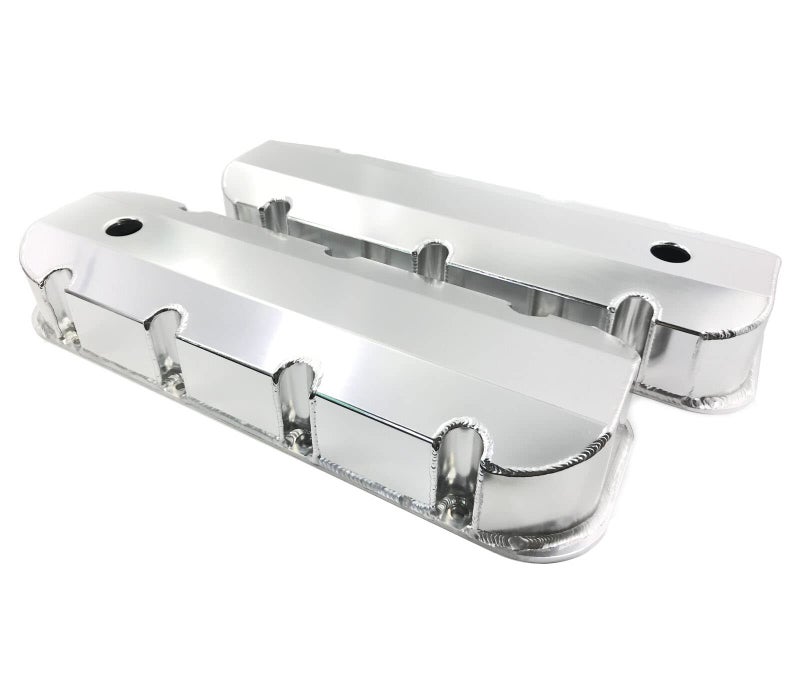 Aluminum Fabricated Valve Cover for 19651995 Big Block Chevy BBC 396 454 wBreather Hole